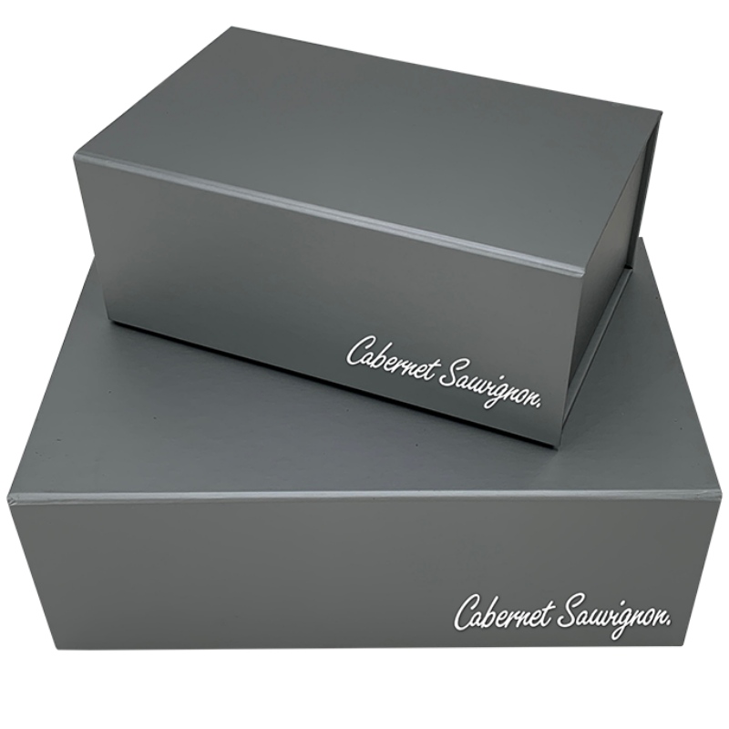 Dark Grey Folding storage box Customised box Gift Packaging
