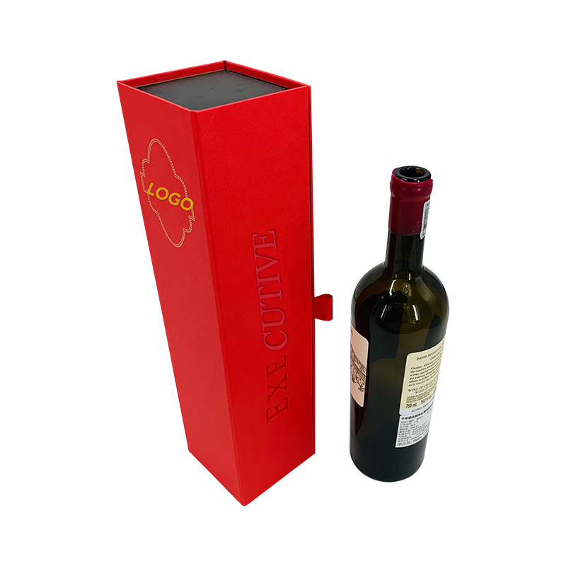 Red Wine Box Custom Made Colour Birthday Gift Wine Box for Gift